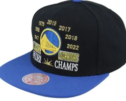 Golden State Warriors Champ Is Here Black/Blue Snapback - Mitchell & Ness