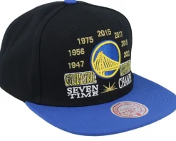 Golden State Warriors Champ Is Here Black/Blue Snapback - Mitchell & Ness