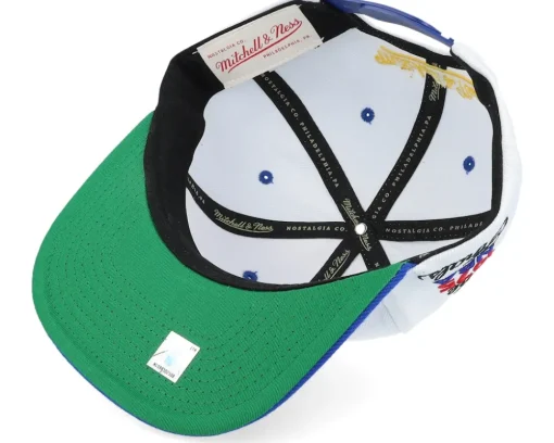 Golden State Warriors Champ Series White/Blue Snapback - Mitchell & Ness