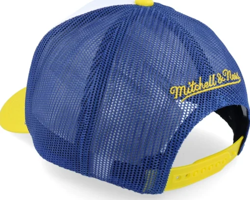 Golden State Warriors Champs Fest White Trucker - Mitchell & Ness