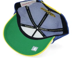 Golden State Warriors Champs Fest White Trucker - Mitchell & Ness