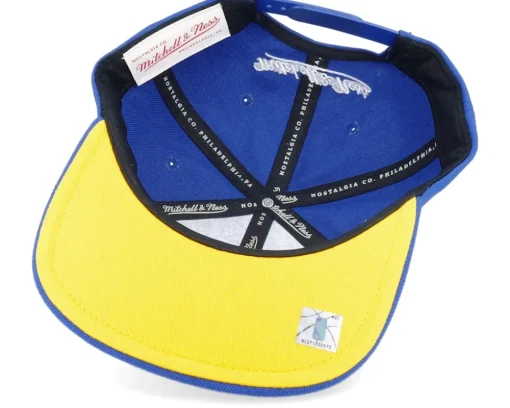 Golden State Warriors Dead Remix Deadstock Blue Snapback - Mitchell & Ness