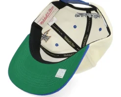 Golden State Warriors Dune Royal Off White/Blue Snapback - Mitchell & Ness