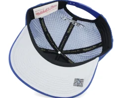 Golden State Warriors Evergreen Blue Trucker - Mitchell & Ness