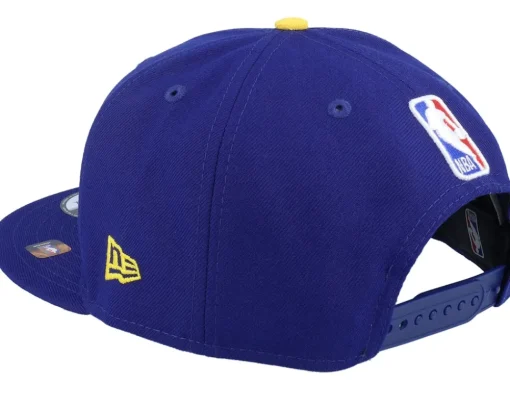 Golden State Warriors 9FIFTY NBA Statement 22 Royal/Yellow Snapback - Mitchell & Ness