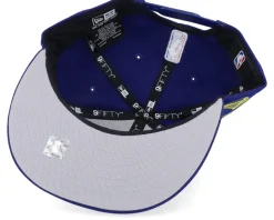 Golden State Warriors 9FIFTY NBA Statement 22 Royal/Yellow Snapback - Mitchell & Ness