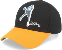 Golden State Warriors Highlight Real Richardson Black Adjustable - Mitchell & Ness