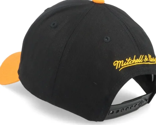Golden State Warriors Highlight Real Richardson Black Adjustable - Mitchell & Ness