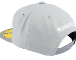 Golden State Warriors Munch Time Hwc Grey Snapback - Mitchell & Ness