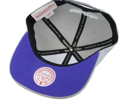 Golden State Warriors Munch Time Hwc Grey Snapback - Mitchell & Ness