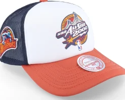 Golden State Warriors Party Time White Trucker - Mitchell & Ness