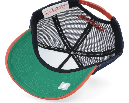 Golden State Warriors Party Time White Trucker - Mitchell & Ness