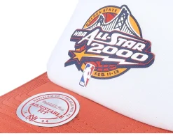 Golden State Warriors Party Time White Trucker - Mitchell & Ness
