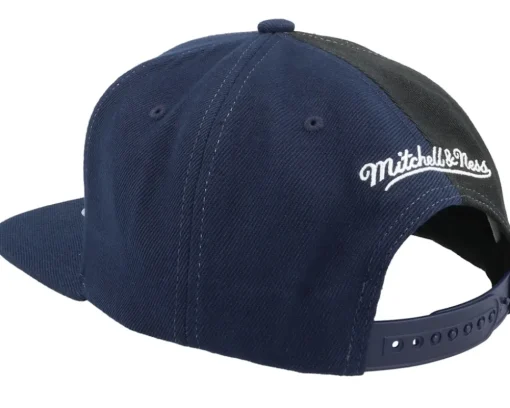 Golden State Warriors Retroline Navy Snapback - Mitchell & Ness