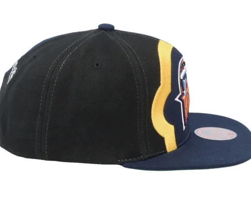 Golden State Warriors Retroline Navy Snapback - Mitchell & Ness