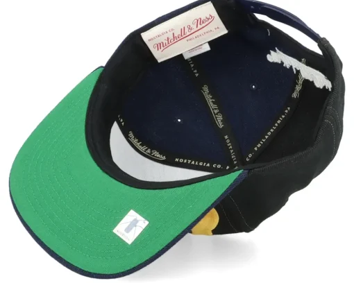 Golden State Warriors Retroline Navy Snapback - Mitchell & Ness