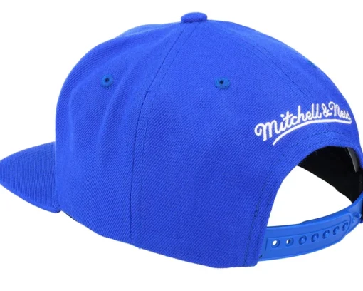 Golden State Warriors Team Ground 2.0 Blue Snapback - Mitchell & Ness