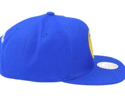Golden State Warriors Team Ground 2.0 Blue Snapback - Mitchell & Ness