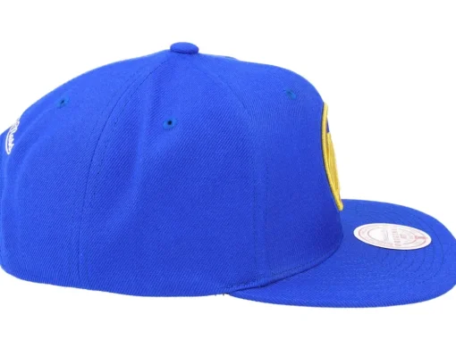 Golden State Warriors Team Ground 2.0 Blue Snapback - Mitchell & Ness