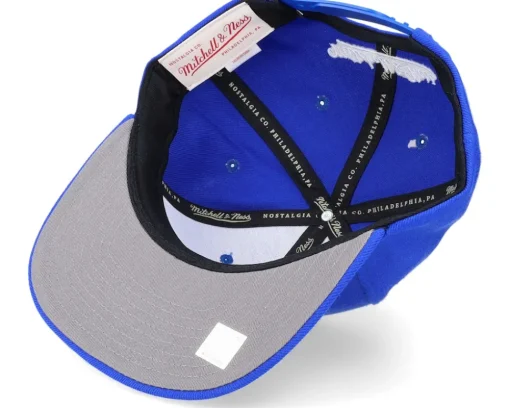 Golden State Warriors Team Ground 2.0 Blue Snapback - Mitchell & Ness
