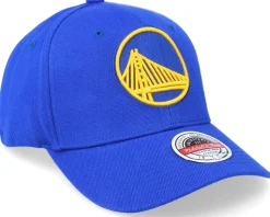 Golden State Warriors Team Ground 2.0 Stretch Blue Adjustable - Mitchell & Ness