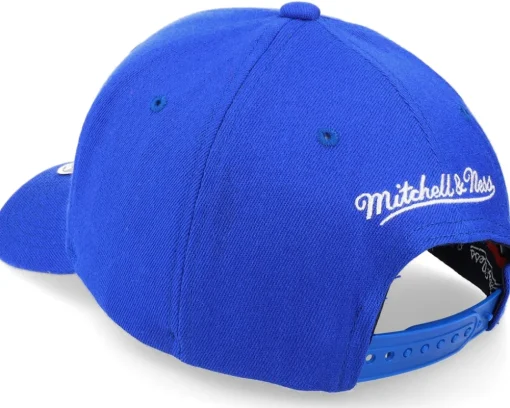 Golden State Warriors Team Ground 2.0 Stretch Blue Adjustable - Mitchell & Ness