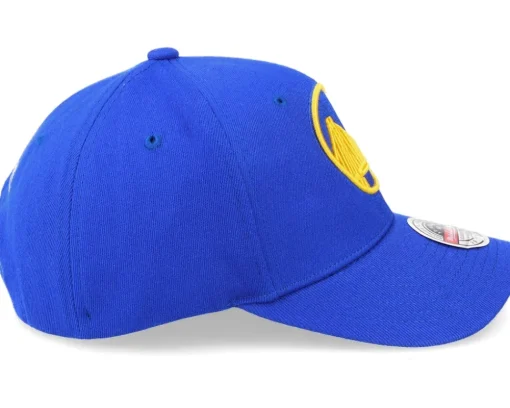 Golden State Warriors Team Ground 2.0 Stretch Blue Adjustable - Mitchell & Ness