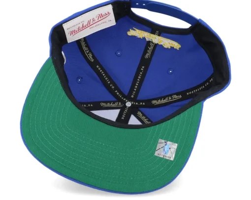 Golden State Warriors World Champs Royal Snapback - Mitchell & Ness