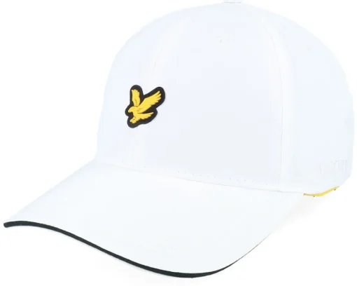 Golf Ballmarker Cap Jet Black Adjustable - Lyle & Scott