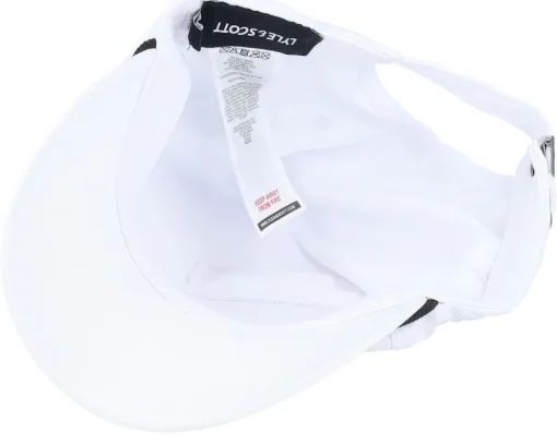 Golf Cap White Adjustable - Lyle & Scott