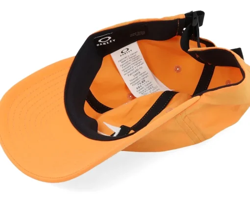 Golf Flag Hat Soft Orange Dad Cap - Oakley
