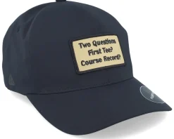 Golf Patch Logo Black Delta Flexfit - Pins & Stripes
