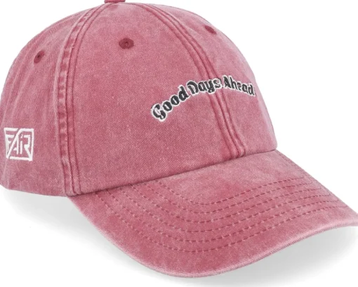 Good Days Ahead Red Dad Cap - Fair