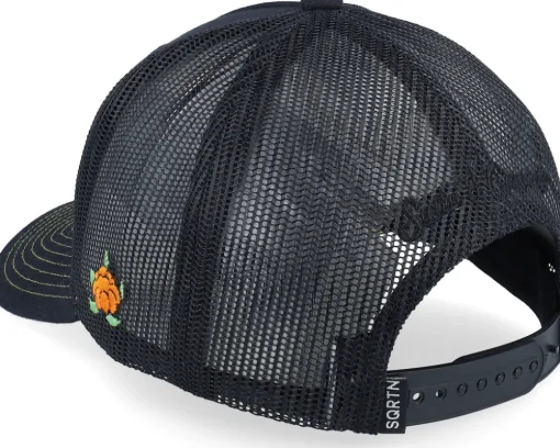 Good Life Hooked Cap Black A-frame Trucker - SQRTN