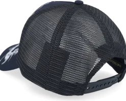 Goth Dragon Twill Front Mesh Black A-Frame Trucker - Ed Hardy