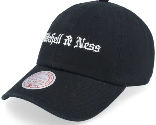Gothic Black Dad Cap - Mitchell & Ness