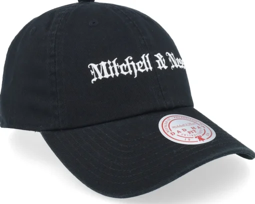 Gothic Black Dad Cap - Mitchell & Ness