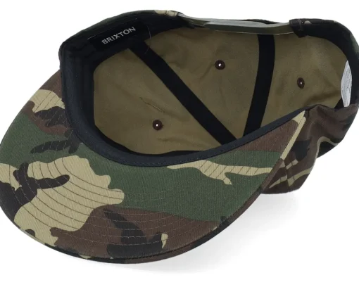Grade Camo Snapback - Brixton