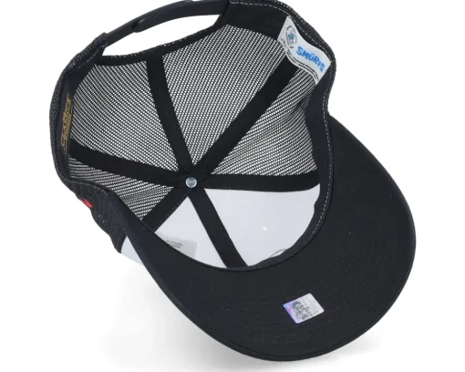 Graduate Smurf Patch Black/White Trucker - The Smurfs