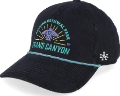 Grand Canyon Corduroy Palmer Black Dad Cap - American Needle