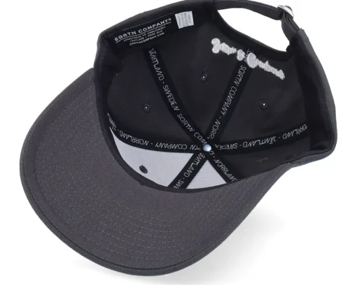Great Norrland Hooked Cap Dark Grey Adjustable - SQRTN
