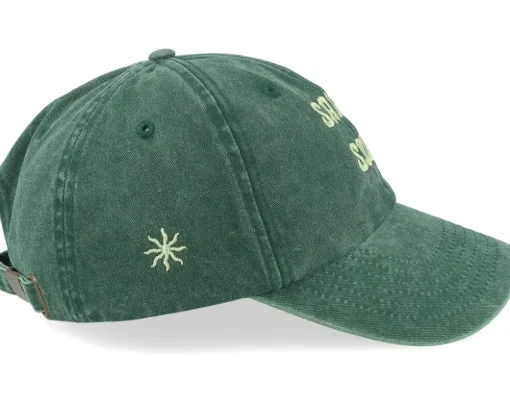 Green Logo Green Dad Cap - Salty Soul