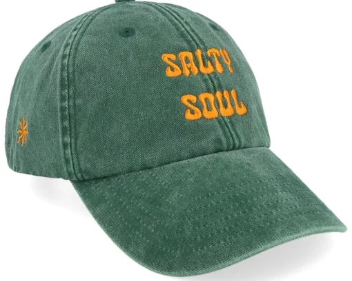 Green Logo Green Dad Cap - Salty Soul