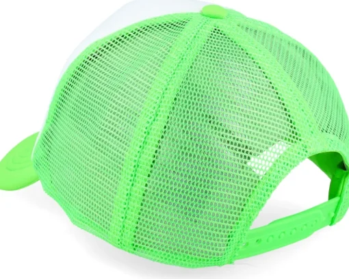 Green Painted Tounge Green/White Foam Trucker - The Rolling Stones
