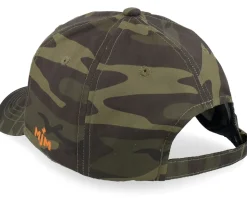 Grey Duck Hunting Cap Camo Green Adjustable - MJM Hats