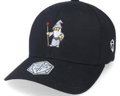 Grey Wizard Black Flexfit - Critiql Hit