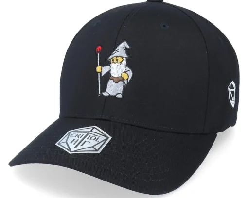 Grey Wizard Black Flexfit - Critiql Hit