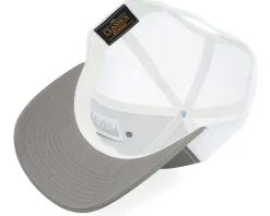 Grey/White Classic Recycled Trucker - Yupoong