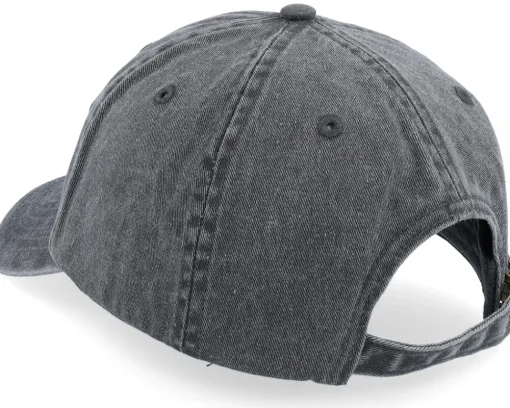 Grillat Med Bearnaise Washed Black Dad Cap - Iconic