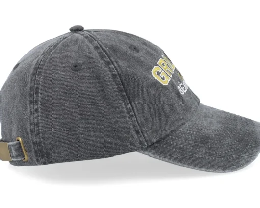 Grillat Med Bearnaise Washed Black Dad Cap - Iconic